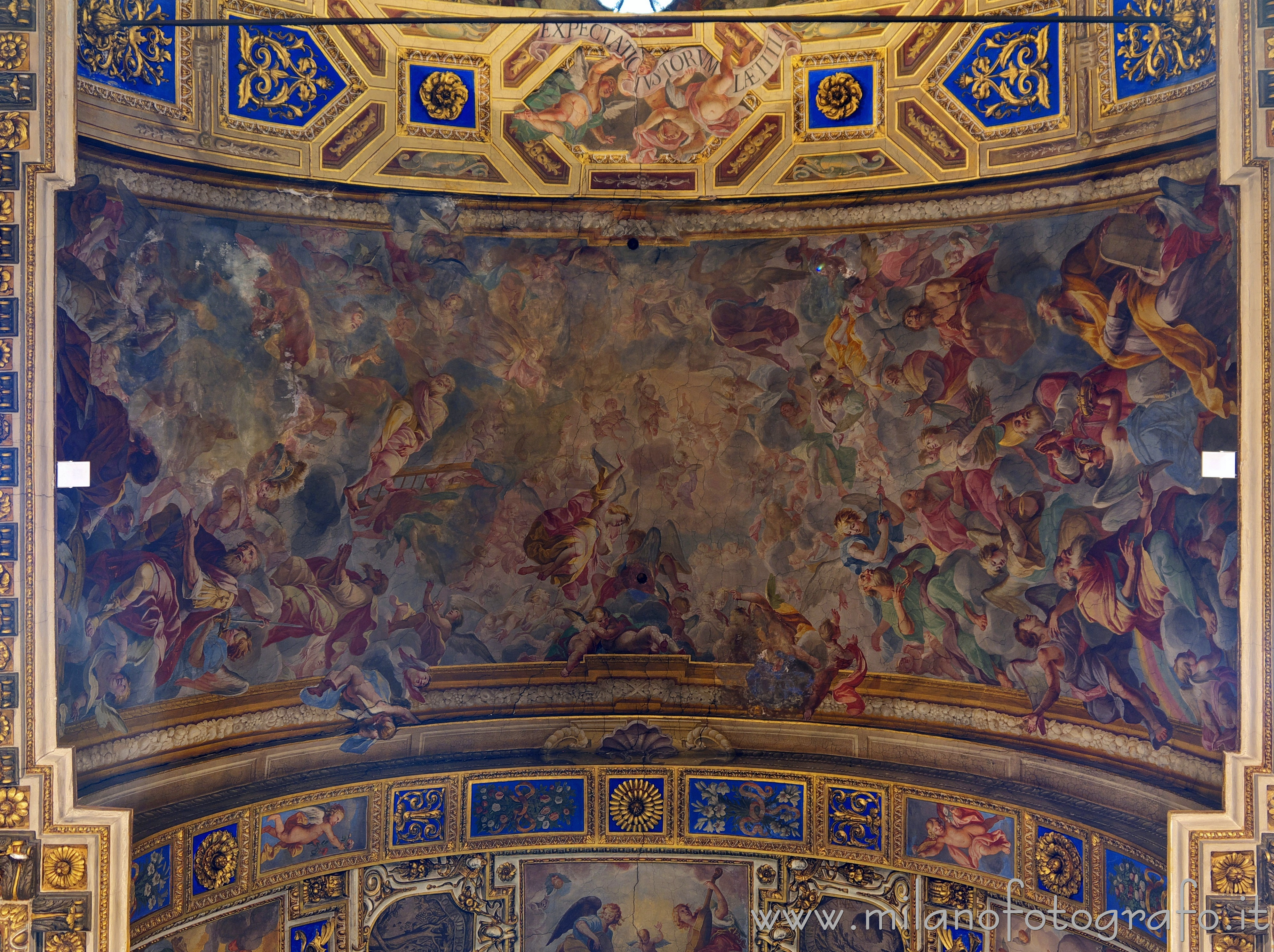 Milan (Italy) - Arch of the patriarchs in the Church of Sant'Alessandro